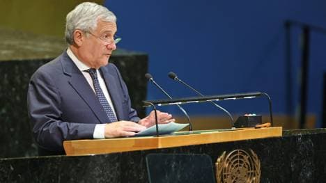 Italiens Außenminister Antonio Tajani