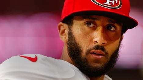 Colin Kaepernick spielt für die San Francisco 49ers