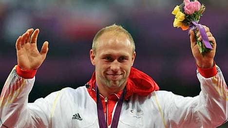 Robert Harting gewann 2012 EM-Gold im Diskuswerfen in Helsinki