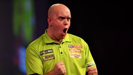 Michael van Gerwen gilt als absoluter Top-Favorit der WM
