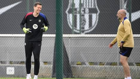 Setzte sich in Barcelona durch: Wojciech Szczesny (l.)