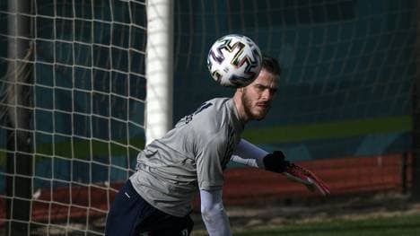 Spanien-Torwart De Gea bricht Training ab