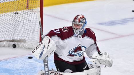 Philipp Grubauer steht mit Colorado in den Playoffs