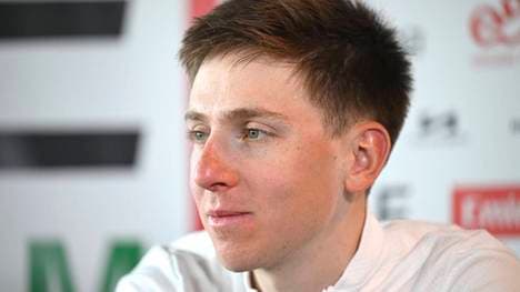  Tadej Pogacar nimmt an Paris-Roubaix teil