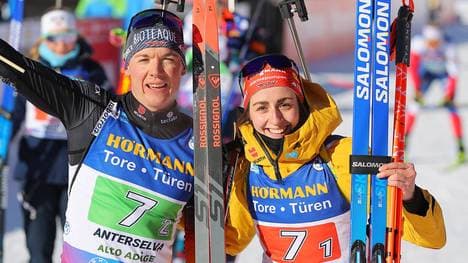 Justus Strelow und Vanessa Voigt machen sich im Single Mixed Gold-Hoffnungen