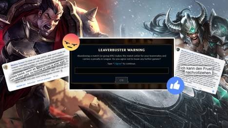 Leaverbuster Warning für alle Spielabbrecher oder -aussteiger