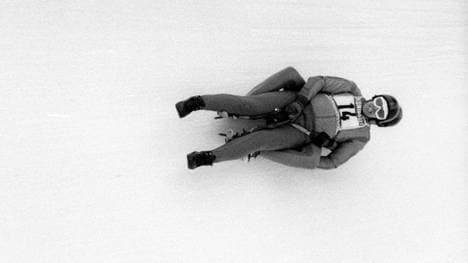 Plenk bei der Rodel-Weltmeisterschaft 1969