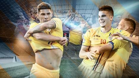 Ianis Hagi (M.) und seine Mitstreiter überraschen bei der U21 EM die Experten