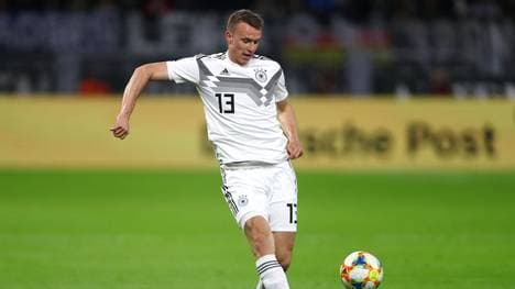 Klostermann gab im März 2019 sein Debüt in der Nationalmannschaft