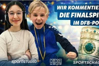 Kinder kommentieren DFB-Pokalfinals