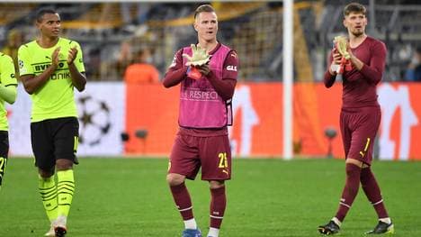 Luca Unbehaun (M.) hofft weiter auf eine Profikarriere beim BVB