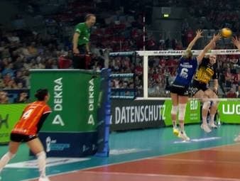 Volleyball-Drama im Pokalfinale