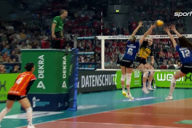 Volleyball-Drama im Pokalfinale