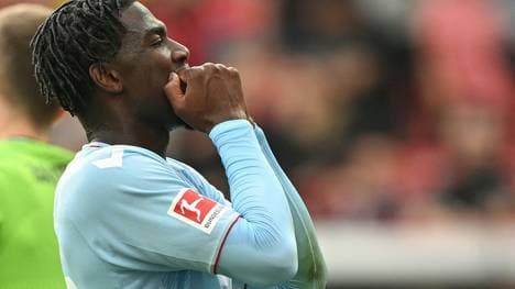 Faride Alidou während seiner Zeit beim 1. FC Köln