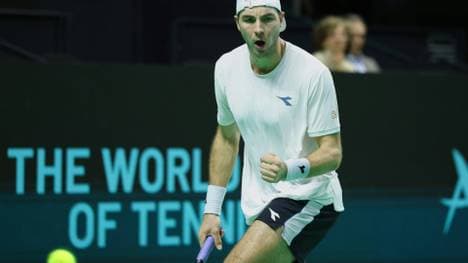 Jan-Lennard Struff sorgt für die Führung