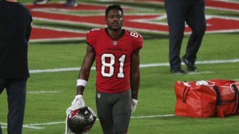 Antonio Brown leistete sich bei den Tampa Bay Buccaneers den nächsten Eklat