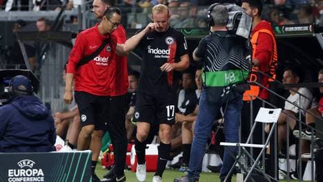 Sebastian Rode verletzte sich im September an der Wade