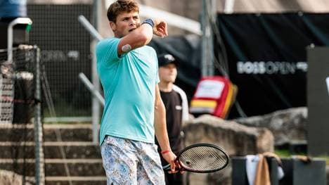 Patrick Zahraj gab sein ATP-Debüt