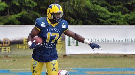 Running Back Abdul-Jaleel Awini punktete für Hildesheim