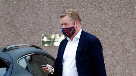 Ronald Koeman steht beim FC Barcelona bis 2022 unter Vertrag