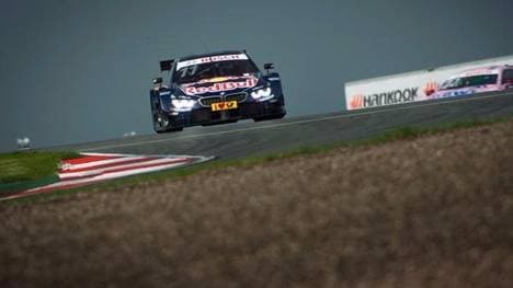 Marco Wittmann war auf trockener Strecke wieder deutlich schneller unterwegs