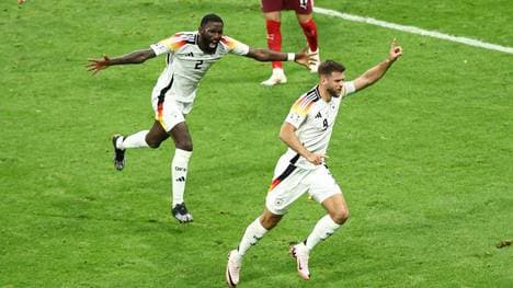 Niclas Füllkrug erzielte in der Nachspielzeit den Ausgleich für Deutschland