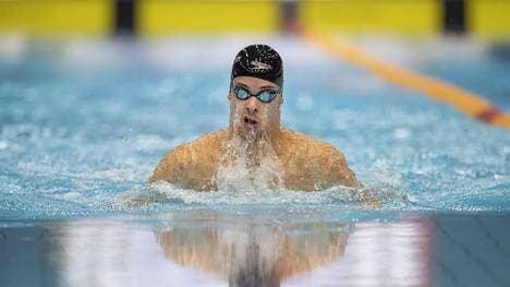 Fabian Schwingenschlögl stellte über 100 Meter Brust einen neuen deutschen Rekord auf