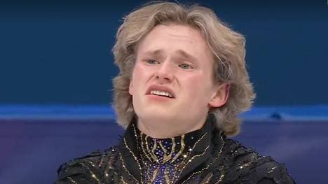 Ilia Malinin erlebte in der Kür ein völliges Debakel