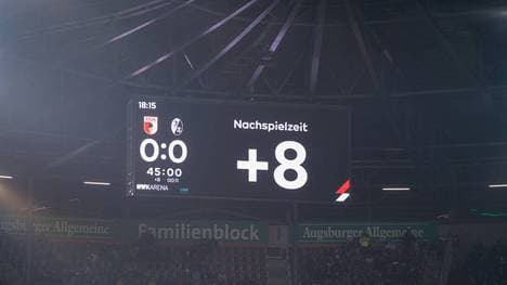 Längere Nachspielzeiten sorgen in der Bundesliga für eine längere Nettospielzeit