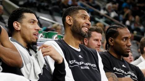Die San Antonio Spurs haben bislang gut Lachen