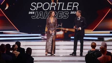 Lena Kesting und Sven Voss moderierten die "Sportler des Jahres"-Gala