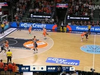 Spiel Highlights zu ratiopharm ulm - Veolia Towers Hamburg