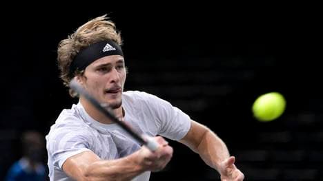 Alexander Zverev hat das ATP Masters von Paris gewonnen