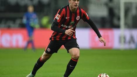 Bastian Oczipka von Eintracht Frankfurt v Borussia Dortmund - Bundesliga