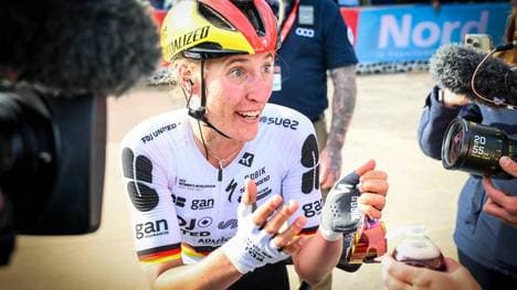 Franziska Koch hat als erste deutsche Frau bei Paris-Roubaix triumphiert
