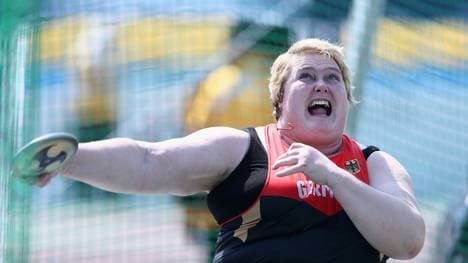 Ilke Wyludda erhält statt Bronze nun Silber im Diskuswurf