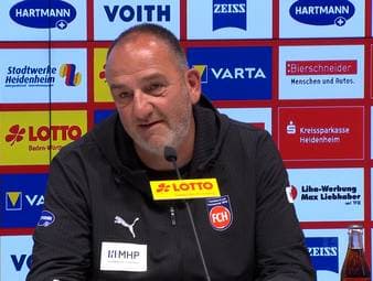 Heidenheim hat nach langer Zeit endlich wieder drei Punkte geholt. Doch Frank Schmidt fühlt sich alles andere als erleichtert. 