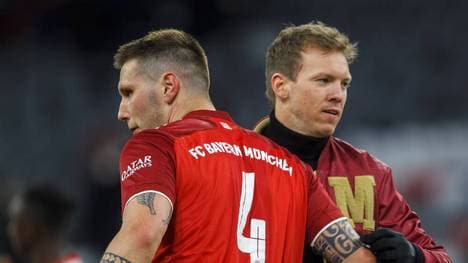 Julian Nagelsmann (r.) muss nächste Saison ohne Niklas Süle (l.) auskommen