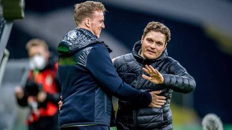 Julian Nagelmann (l.) ist aktuell vereinslos