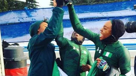 Das nigerianische Bob-Team reist zu den olympischen Spielen 2018