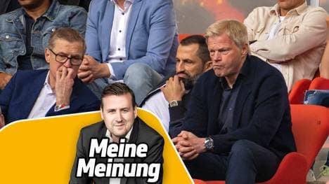 Hasan Salihamidzic (m.) und Oliver Kahn müssen den FC Bayern verlassen