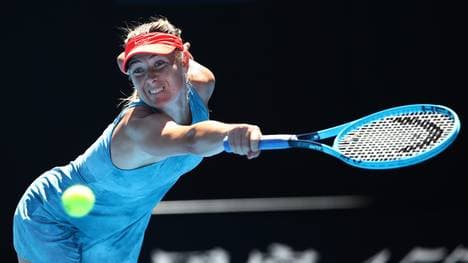 Maria Scharapowa ist bei den Australian Open ausgeschieden