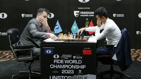 Kein Sieger zwischen Nepomnjaschtschi und Ding Liren