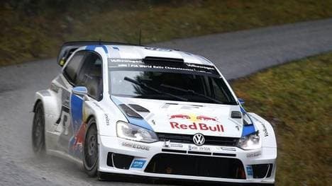 Volkswagen bereitete sich in Frankreich auf die Rallye Monte Carlo vor