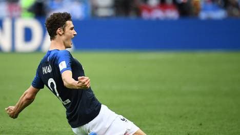 Benjamin Pavard wurde mit Frankreich bei der WM in Russland Weltmeister