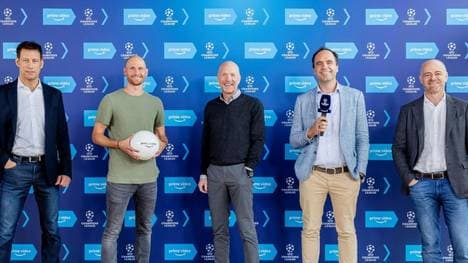 Amazon stellte die Experten für die Champions League vor