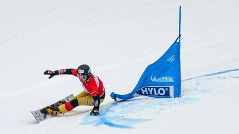 Ramona Hofmeister beim Weltcup-Finale in Winterberg