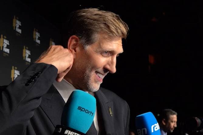 "Stress": Nowitzki spricht über kuriose Panne bei Ehrung 
