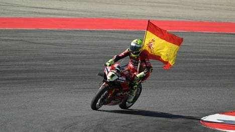 Alavaro Bautista ist Champion der Superbike-WM