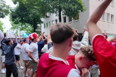 Trotz spielfreiem Tag! EM-Party in Köln